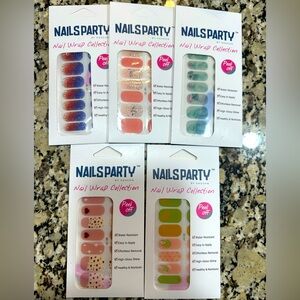 5 pack of Nail wraps!